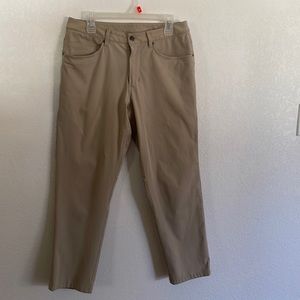 Lululemon ABC Classic fit khaki pants